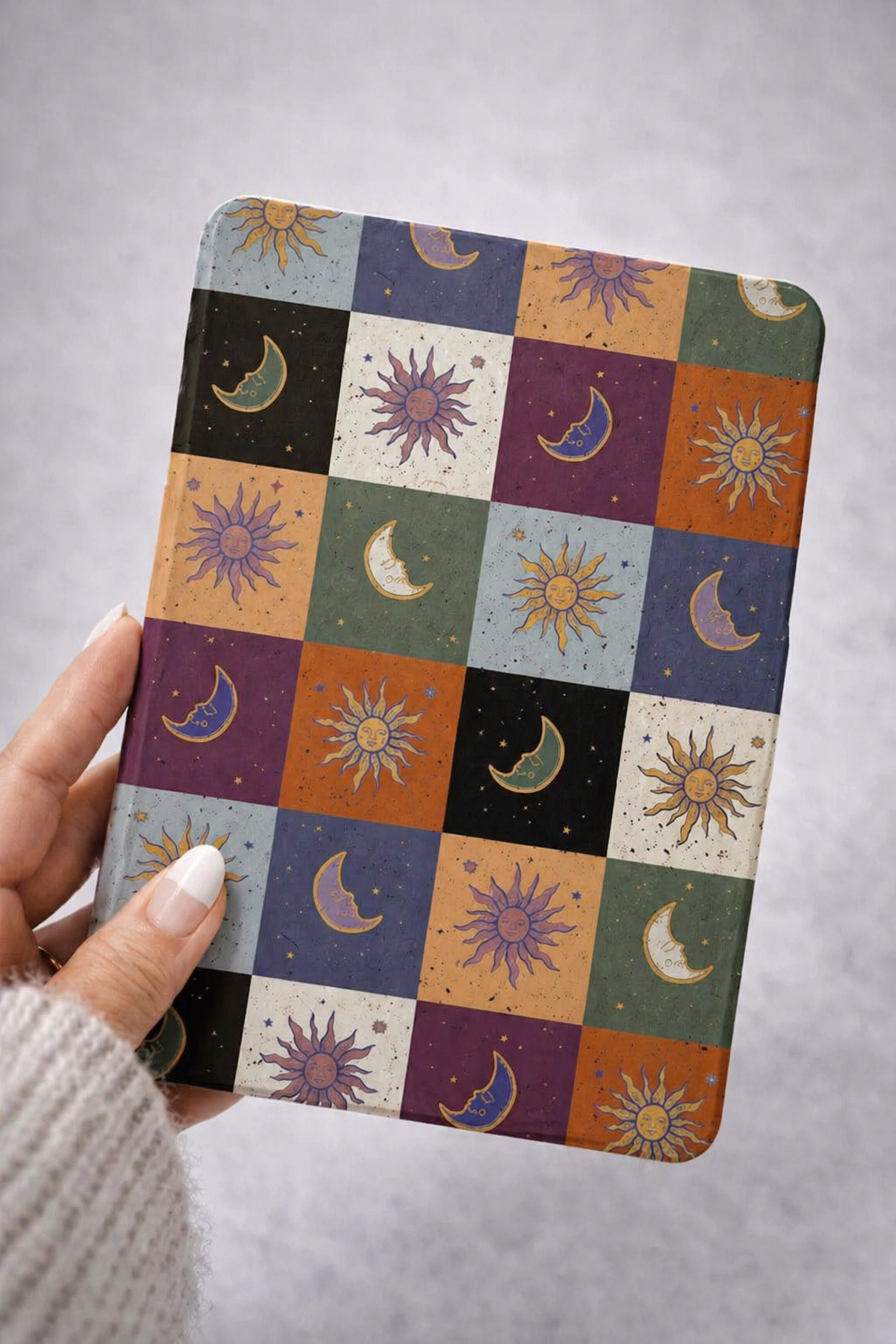 Celestial Patchwork Kindle Case