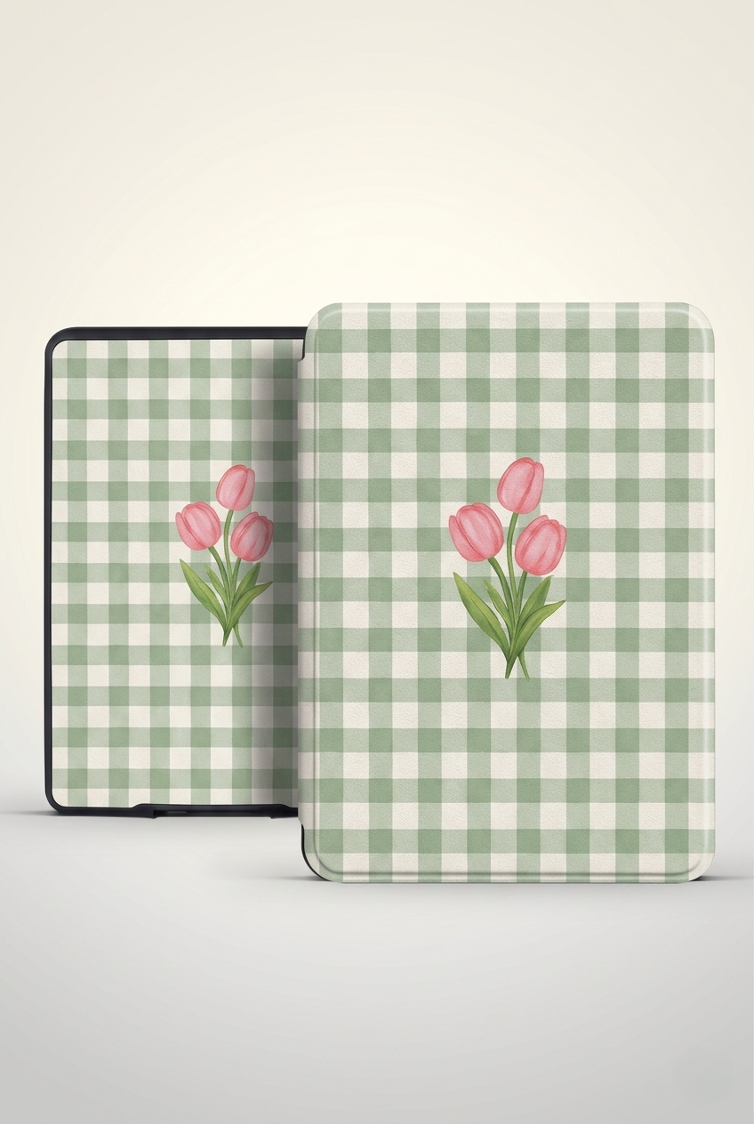 Spring Tulips Kindle Case